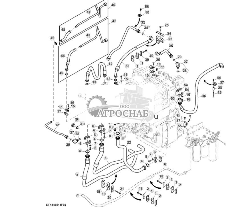 Гидравлические линии, высокий расход, без PTO (22) (800141 - 801464) - ST850366 666.jpg